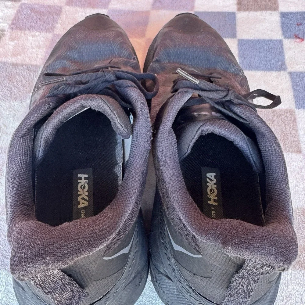 Size 13 - Hoka One One Challenger ATR 7 GTX‎ Mens Black Running Shoes Sneakers